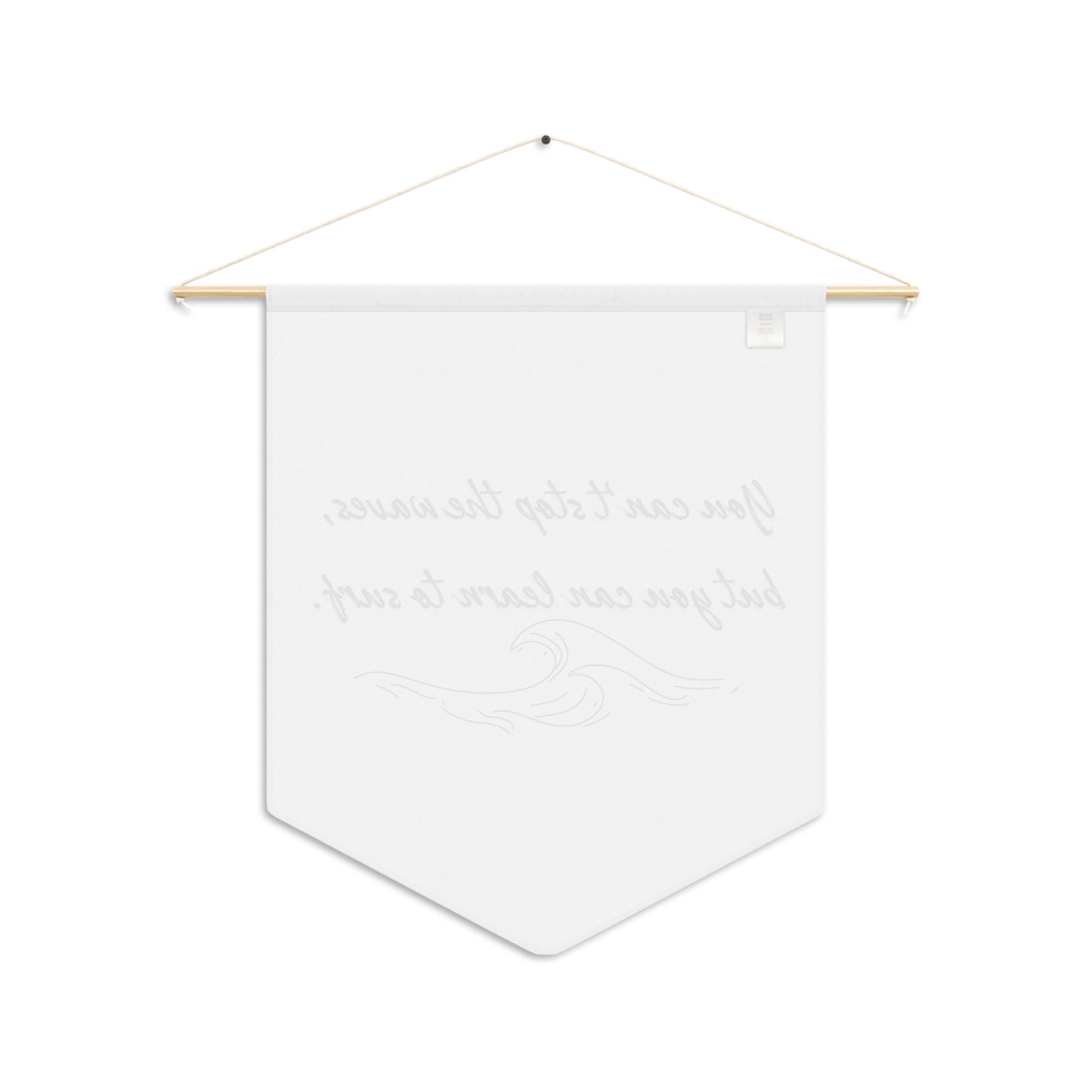 Learn to Surf Inspirational Pennant