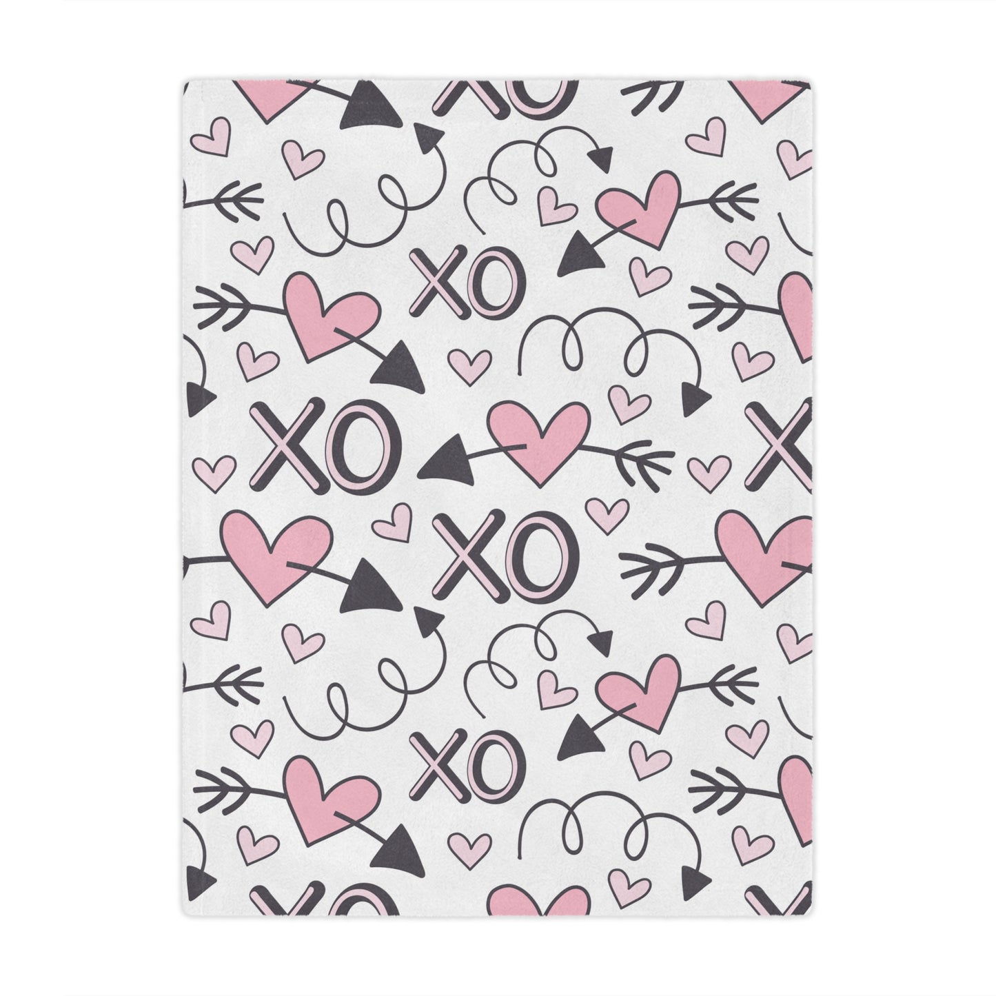 Valentine's Cozy Blanket Soft Valentines Blanket Gift for Valentine's Day