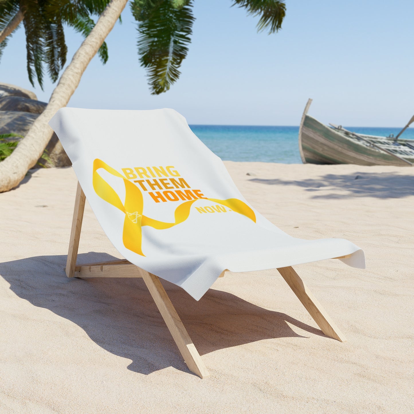 Bring Them Home Now Beach Towel