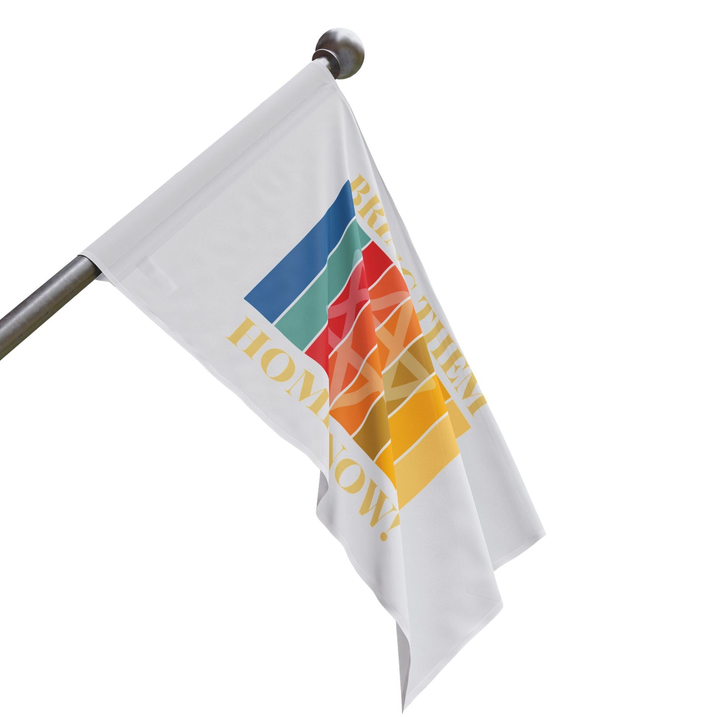 Bring Them Home Now Flag