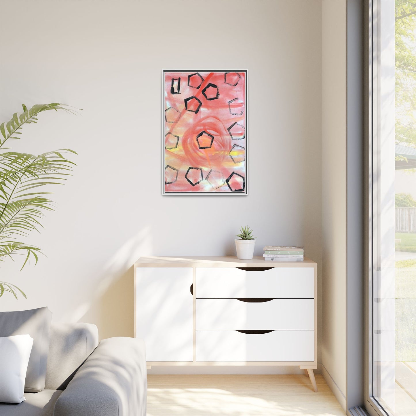 Mark Rothko Color Fields Matte Canvas, Framed Art by Jackson Smith
