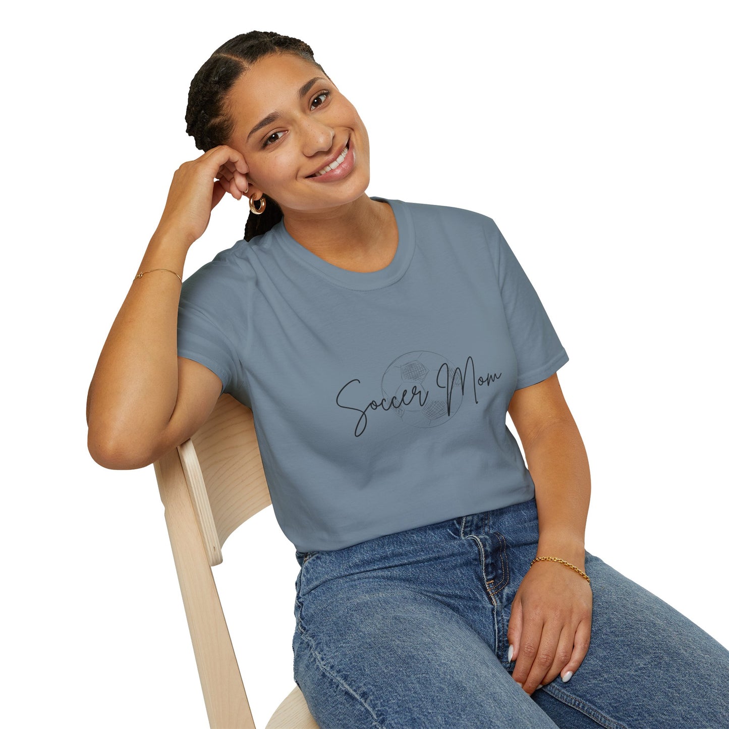 VintageLook Softstyle Soccer Mom T-Shirt