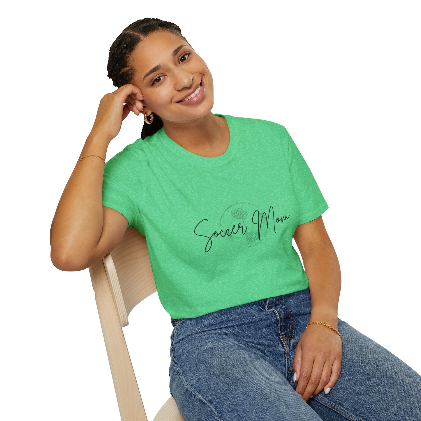 VintageLook Softstyle Soccer Mom T-Shirt