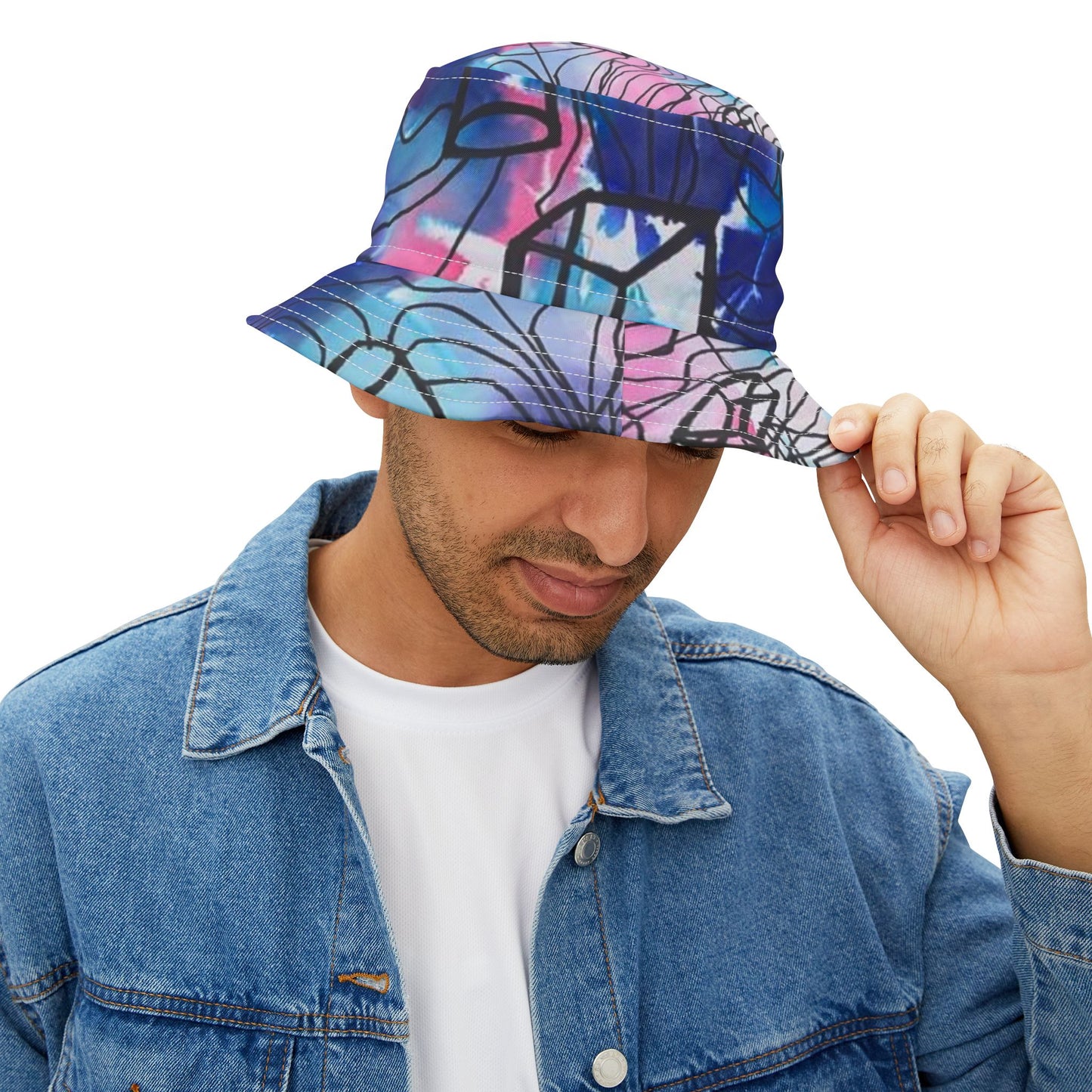 Elements of Form Bucket Hat Jackson Smith Art Bucket Hat