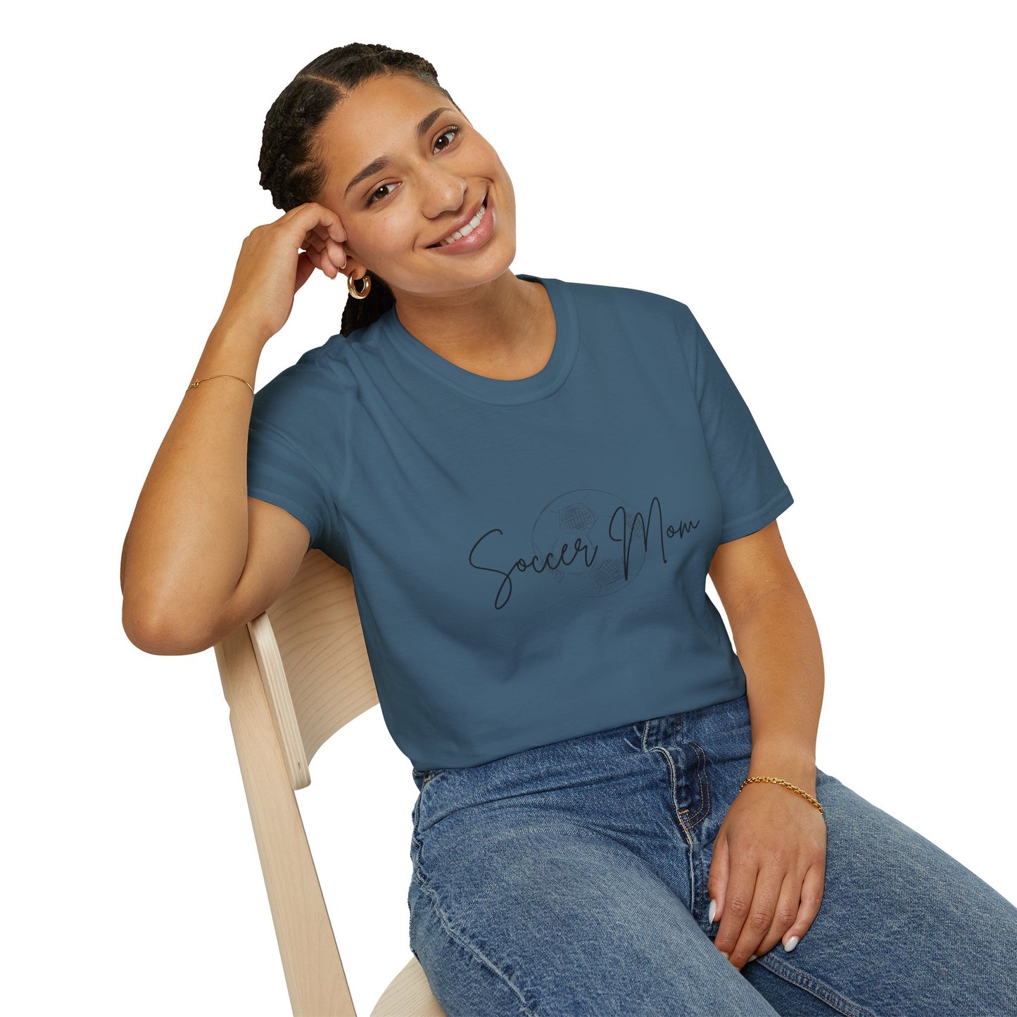 VintageLook Softstyle Soccer Mom T-Shirt