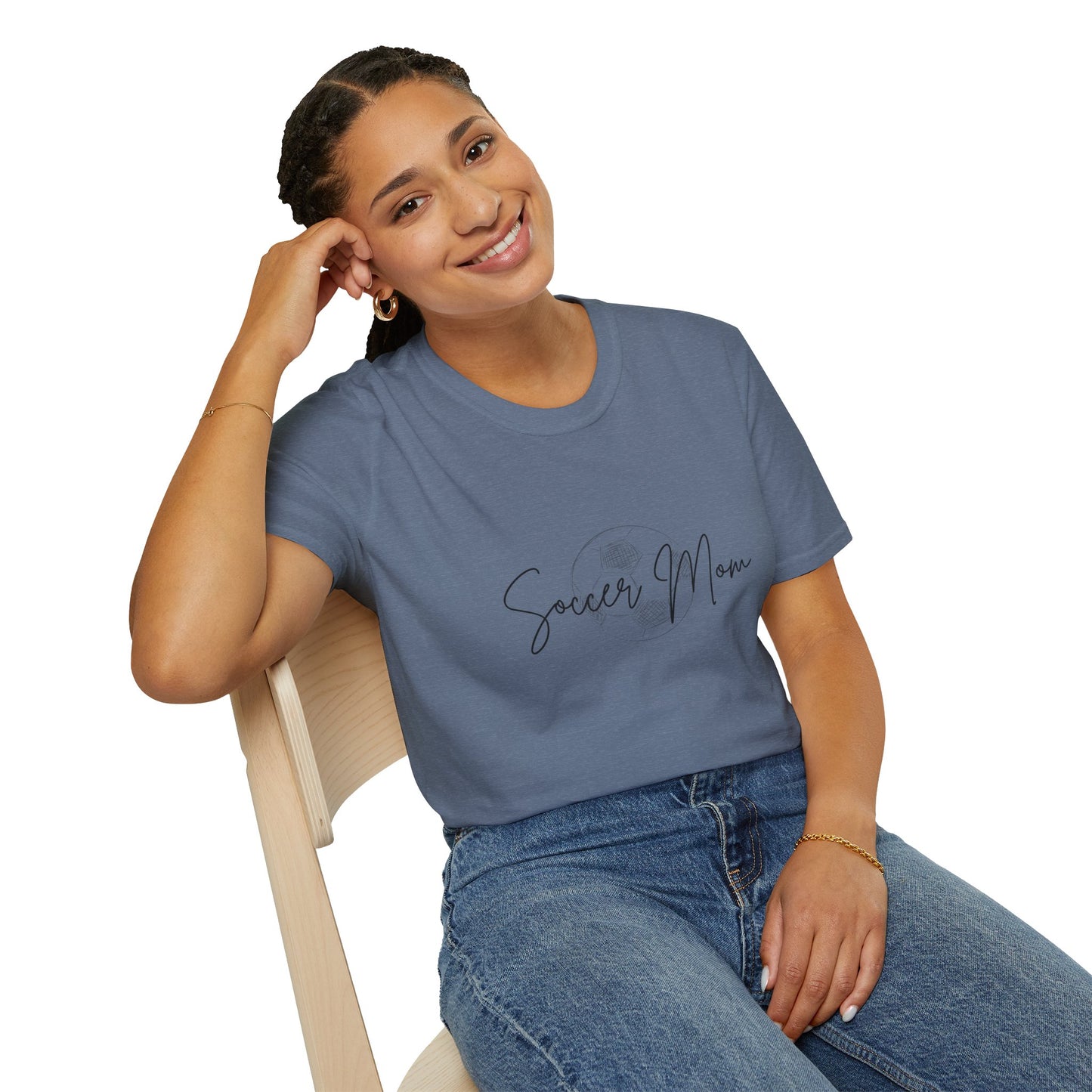 VintageLook Softstyle Soccer Mom T-Shirt