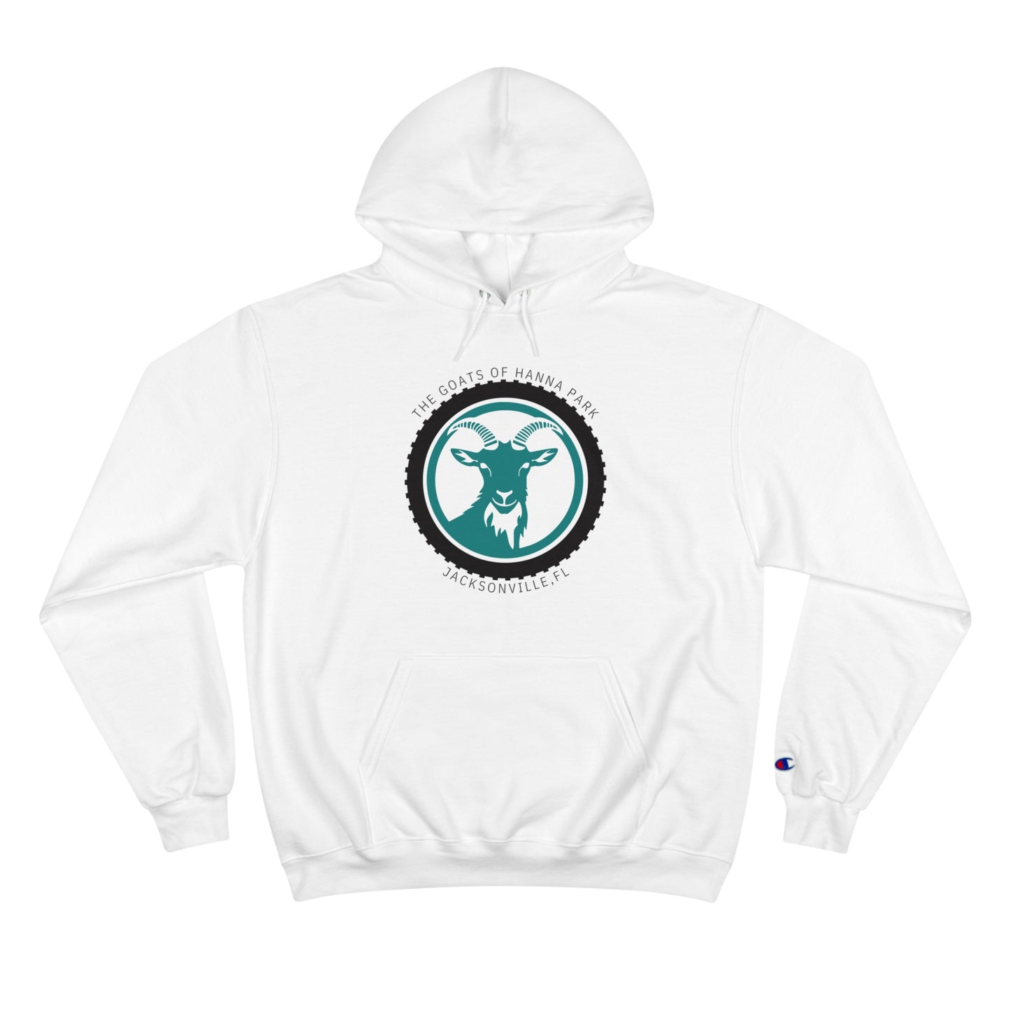 Goats of Hanna Park Champion Hoodie Mountain Bike Goats of Hanna