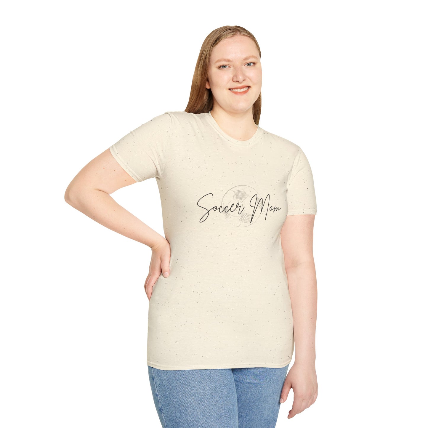 VintageLook Softstyle Soccer Mom T-Shirt
