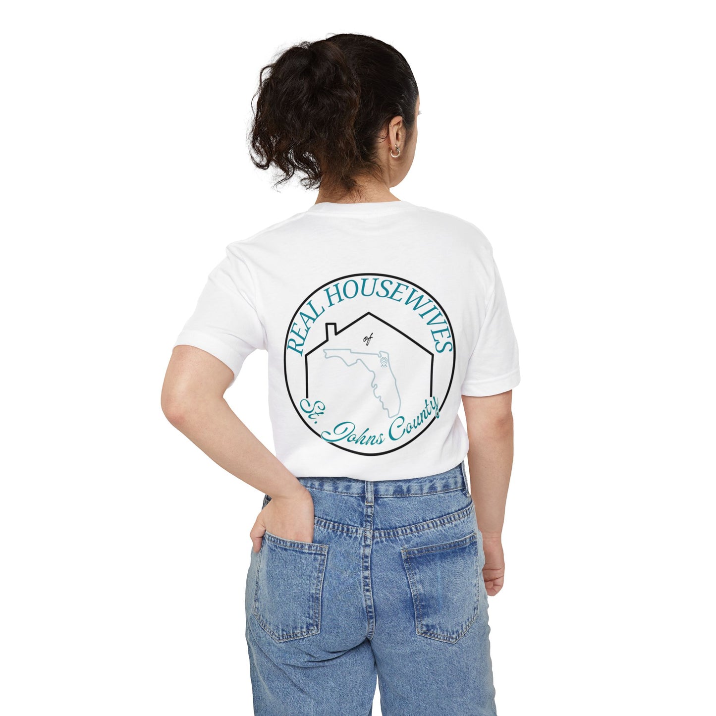 Real Housewives of St Johns County Pocket T-shirt
