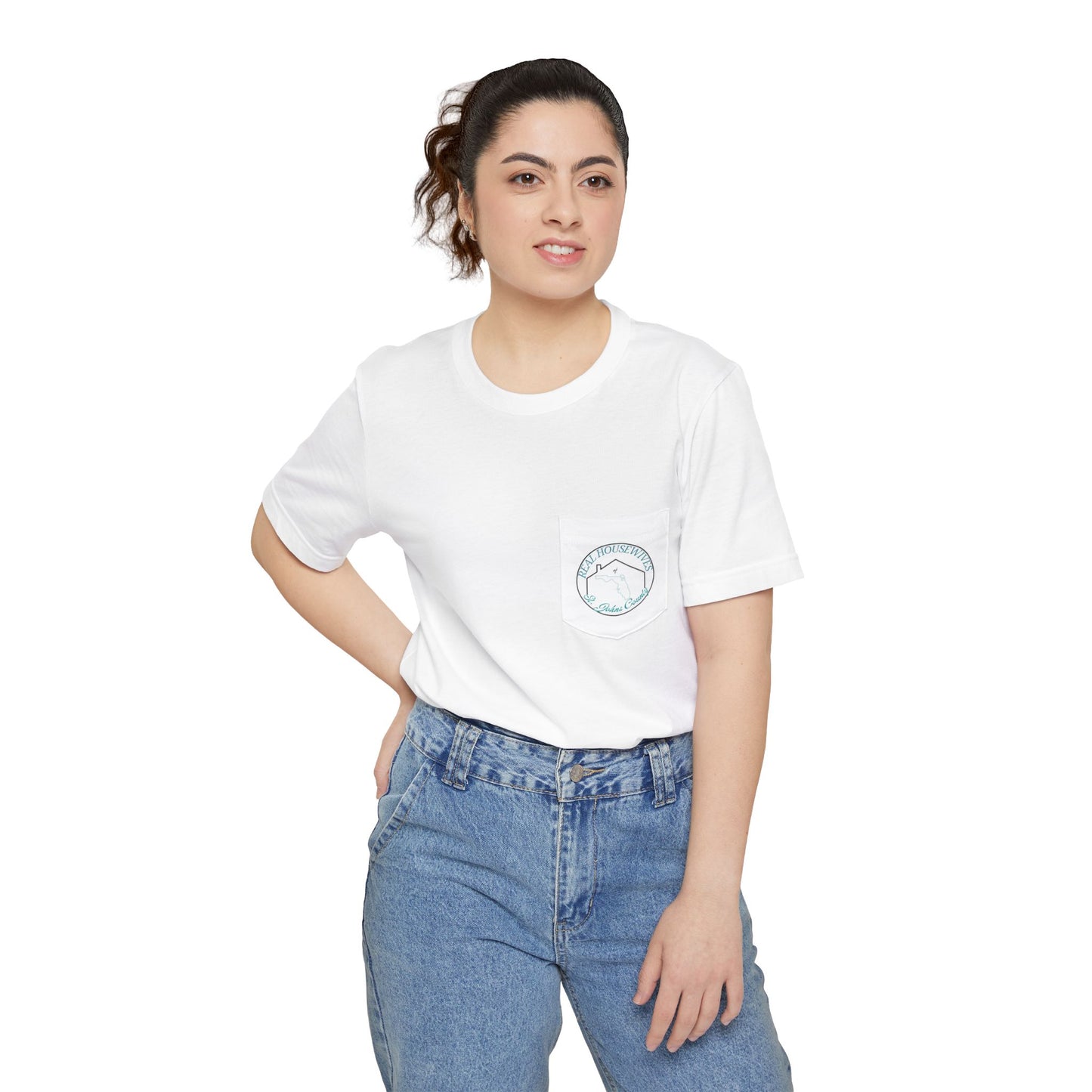 Real Housewives of St Johns County Pocket T-shirt