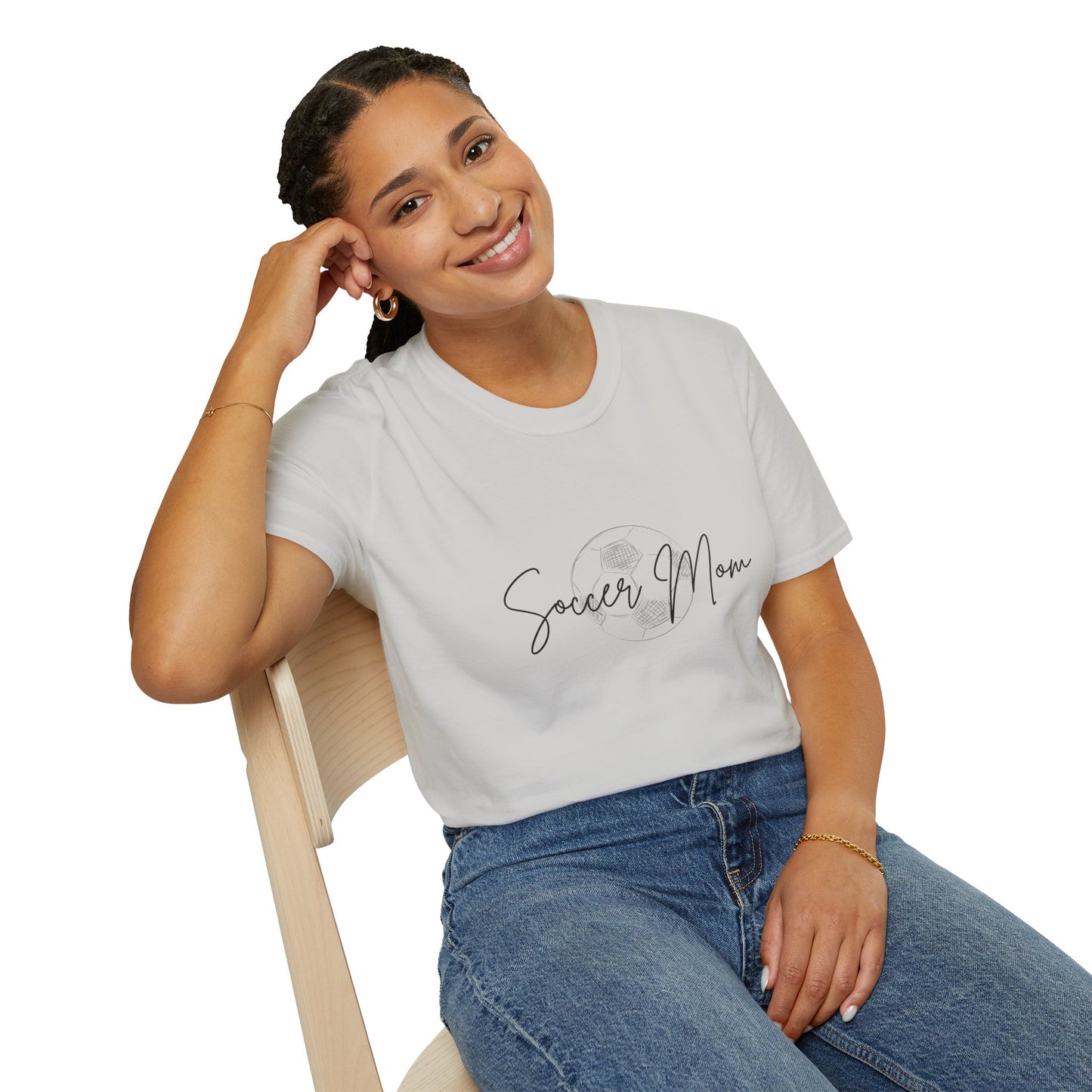 VintageLook Softstyle Soccer Mom T-Shirt