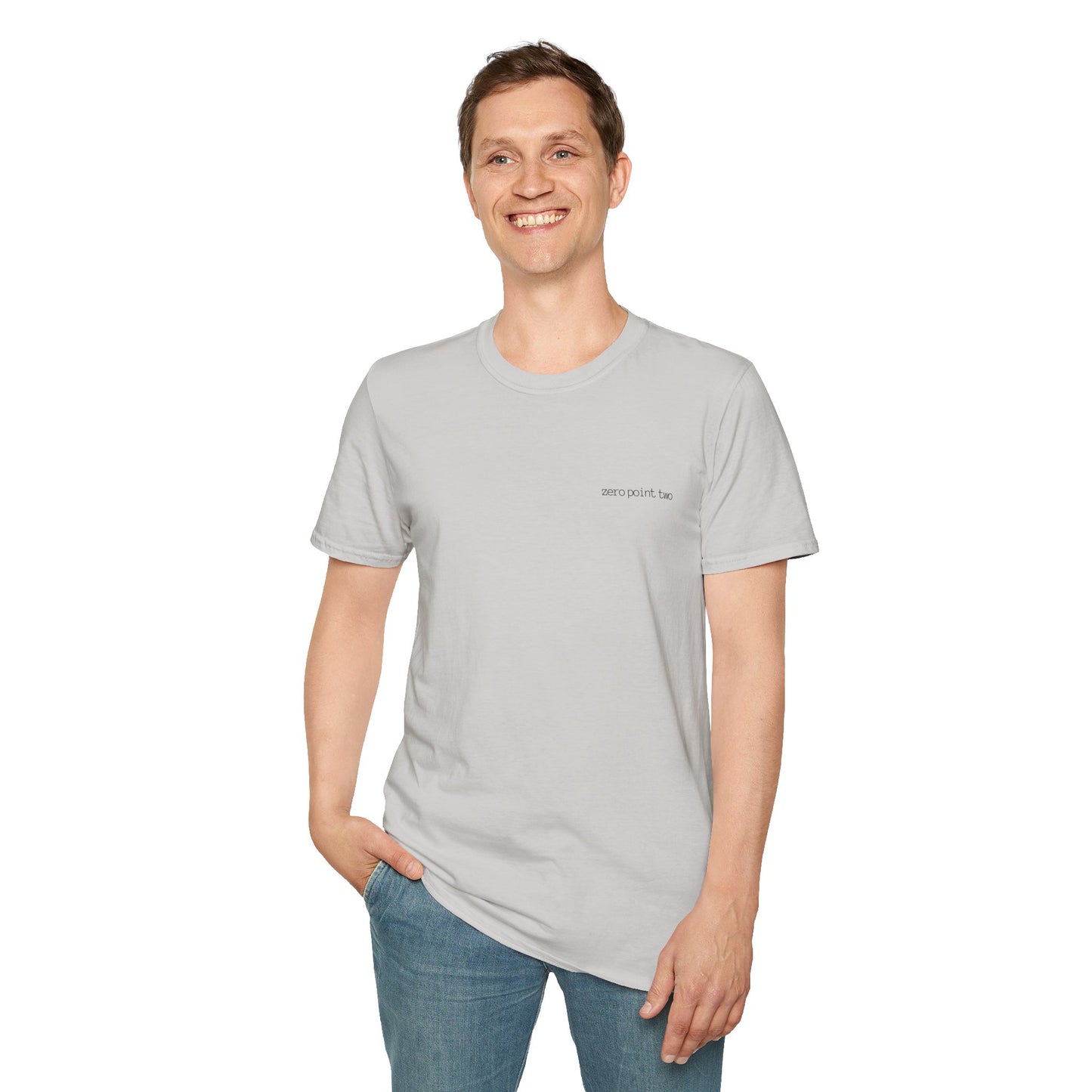 Zero Point Two T Shirt 0.2 Jewish Identity Unisex Softstyle T-Shirt