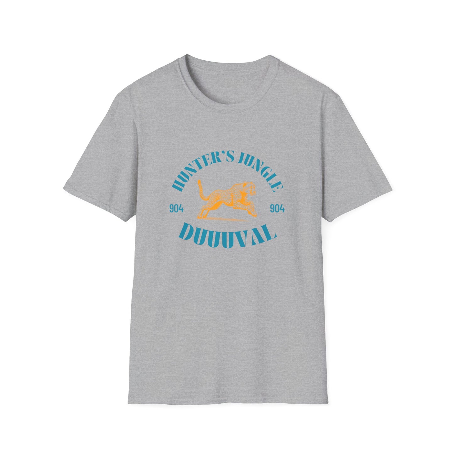 Hunter's Jungle Soft T-Shirt - Duuuval Graphic Tee Vintage Travis Hunter T Shirt Jaguars Fans