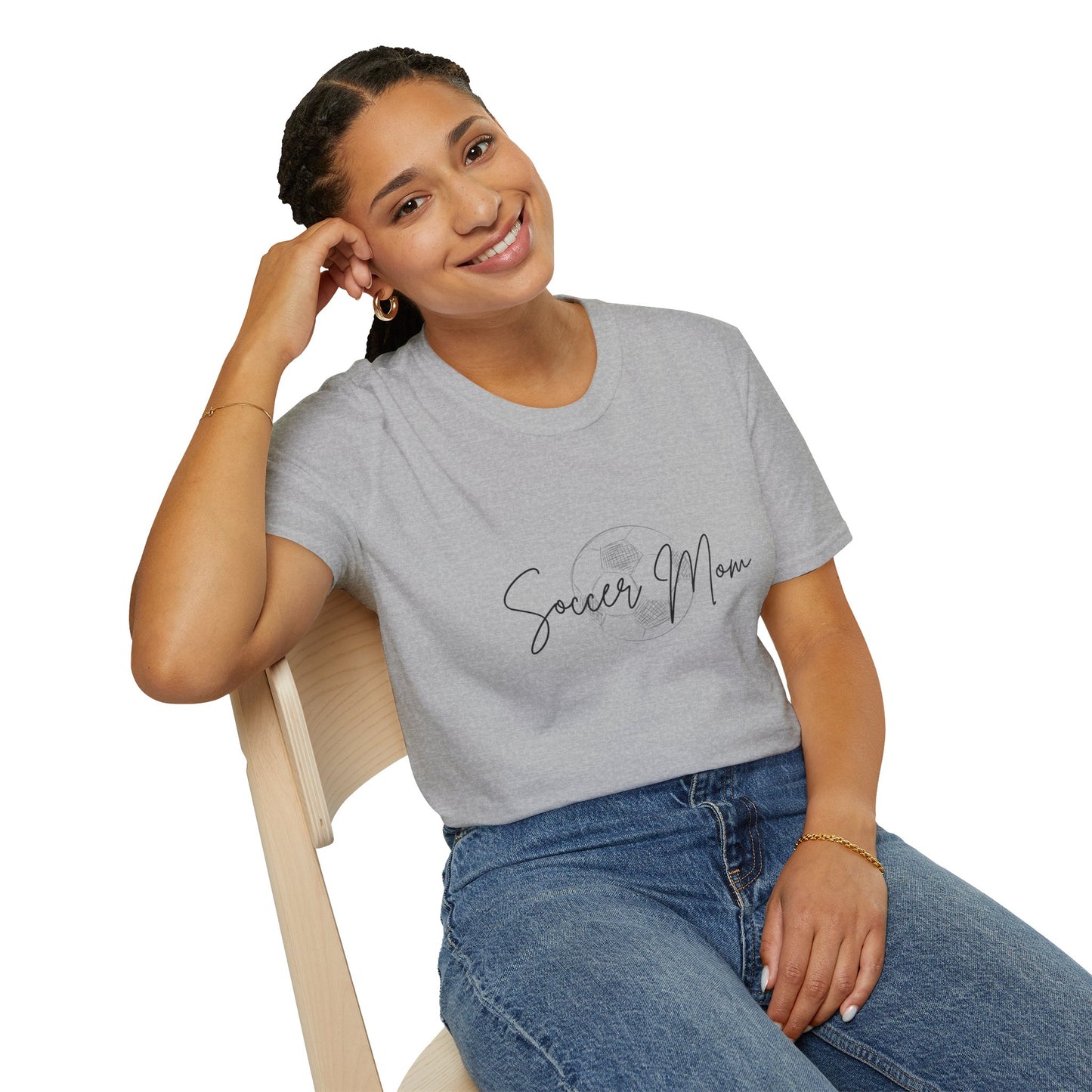 VintageLook Softstyle Soccer Mom T-Shirt