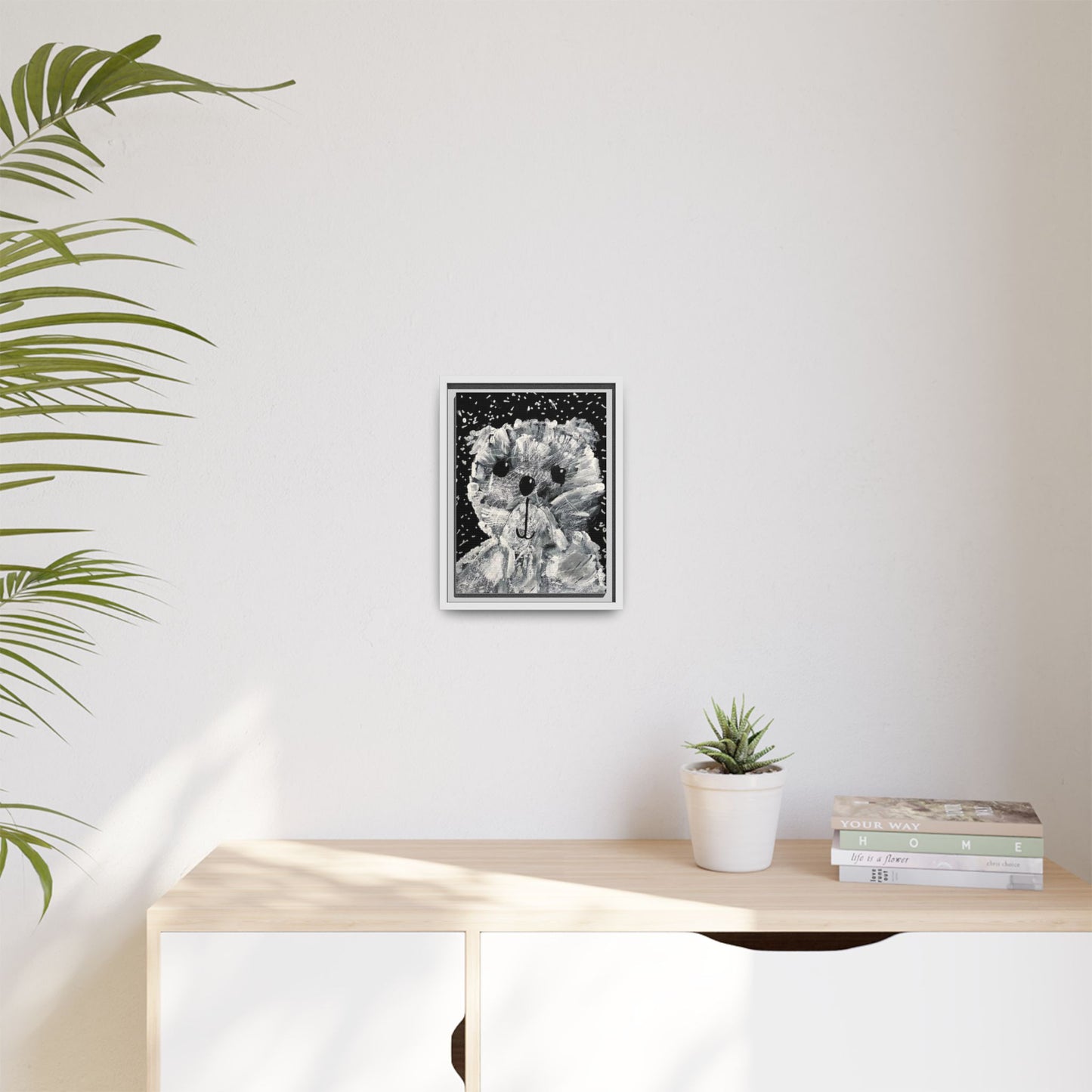 Theodore Roosevelt, Teddy Bear Matte Canvas, Framed Art by Jackson Smith