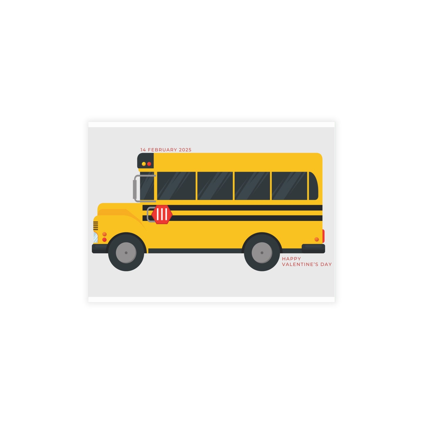 Kids Class Valentines Day Cards Valentine's Day Postcard Bundles (envelopes included)