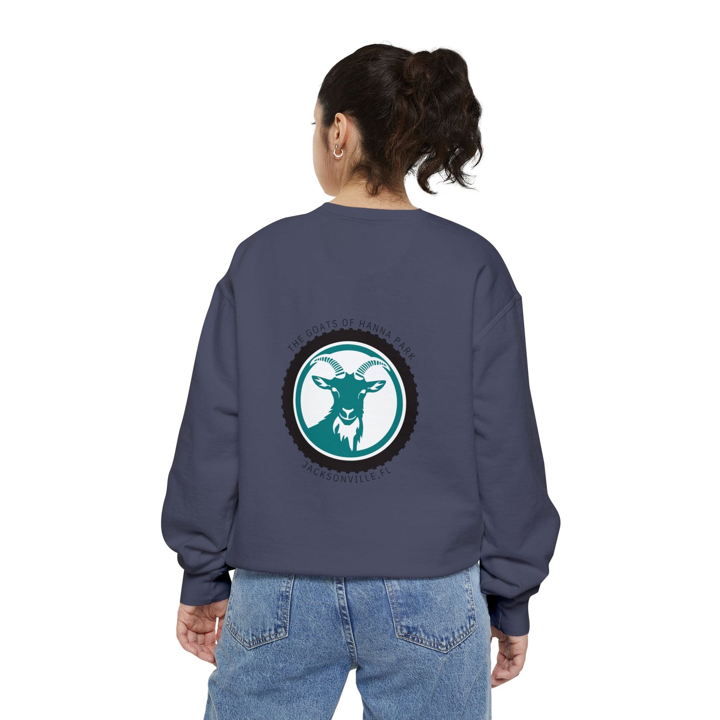 Goats of Hanna Unisex Garment-Dyed Sweatshirt