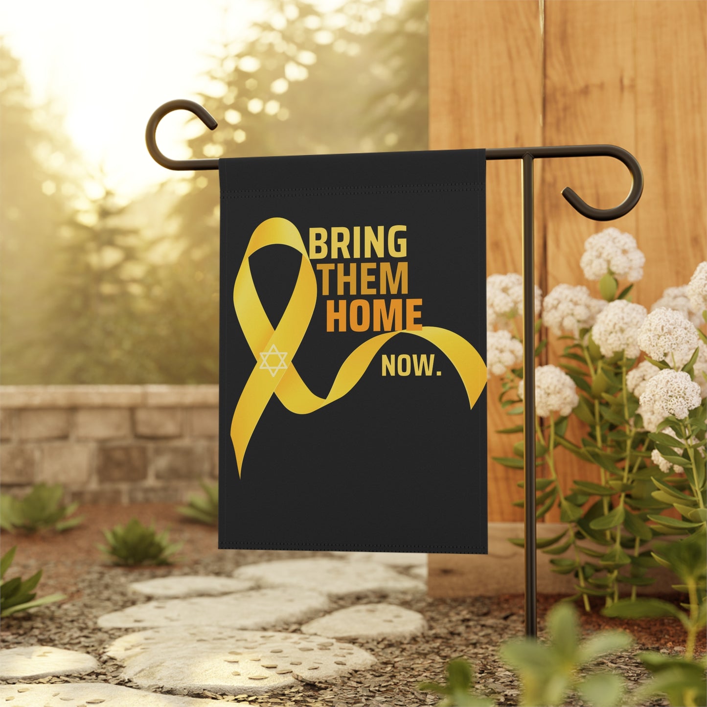 Bring Them Home Now Garden Flag or House Banner