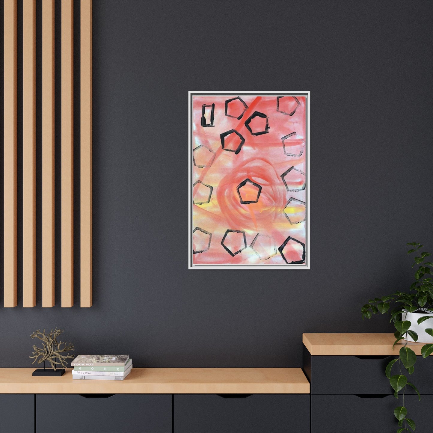 Mark Rothko Color Fields Matte Canvas, Framed Art by Jackson Smith