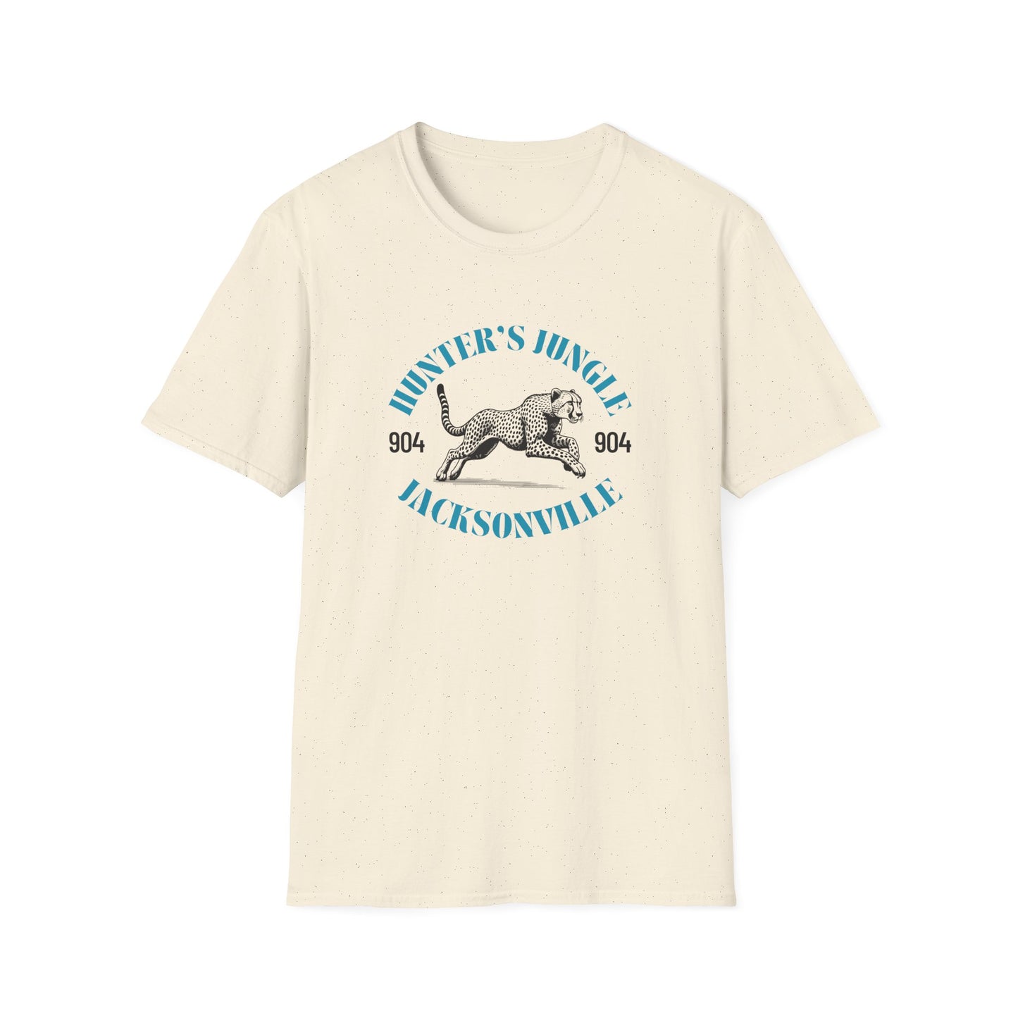 Hunter's Jungle Jacksonville Jags T-Shirt welcoming Travis Hunter NFL Draft Pick