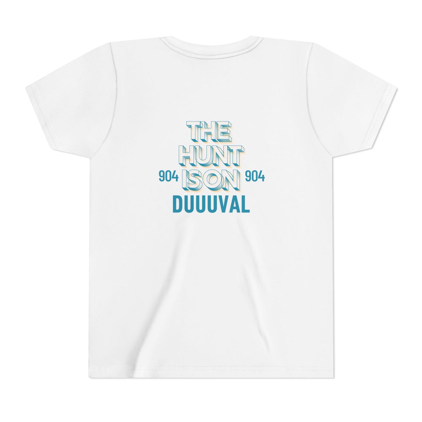 Travis Hunter Youth Short Sleeve Tee - 'The Hunt Is On' Jags Hunter Fan Wear TShirt Kids