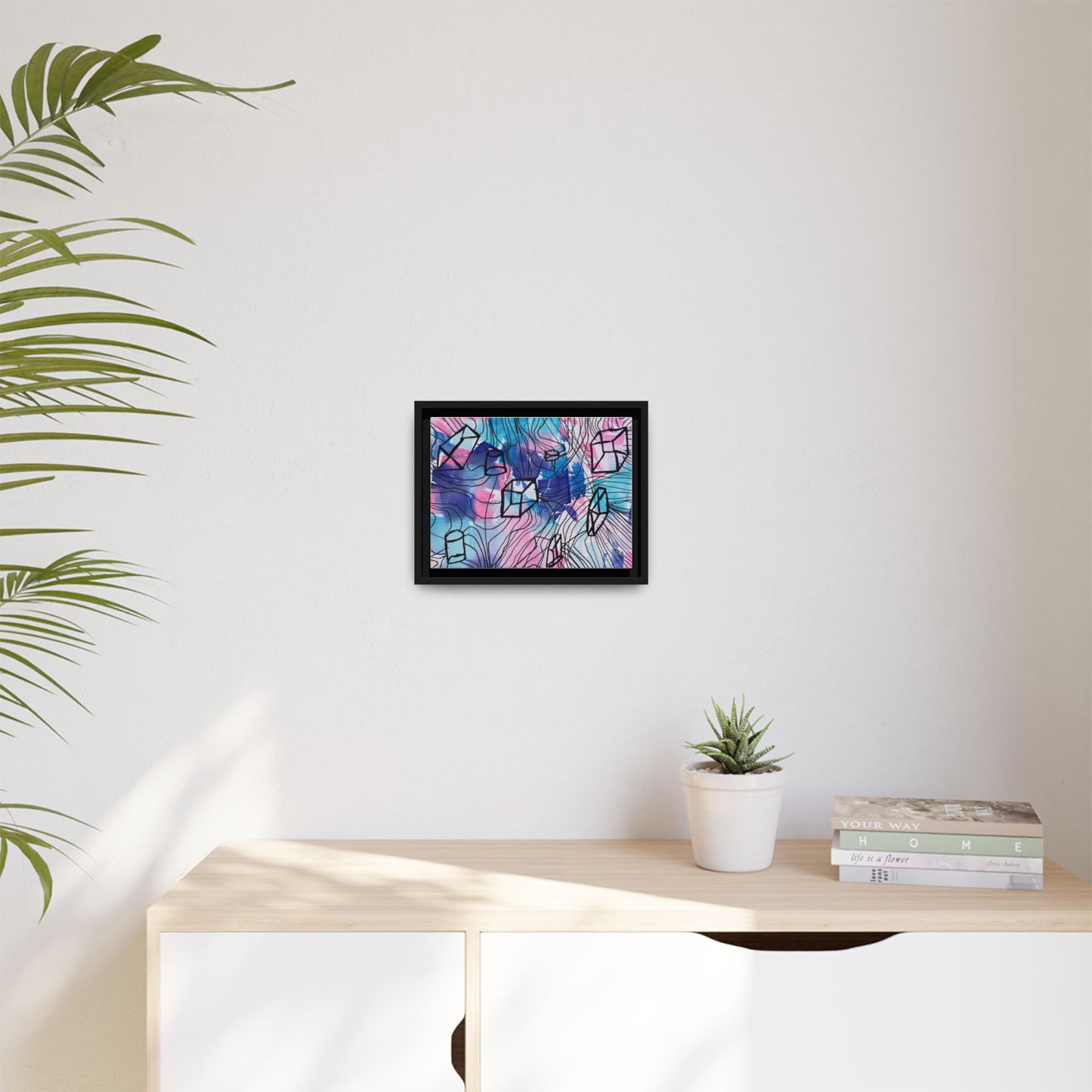 Elements of Art: Form Framed Canvas by Jackson G. Smith