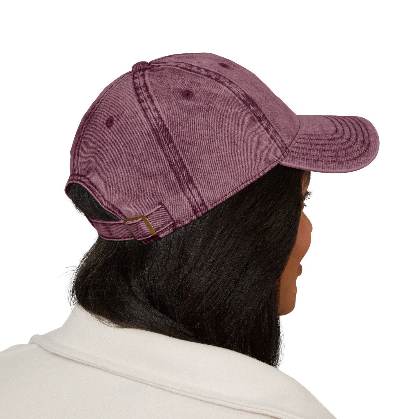 Zero Point Two Vintage Embroidered Cap Jewish Identity Hat