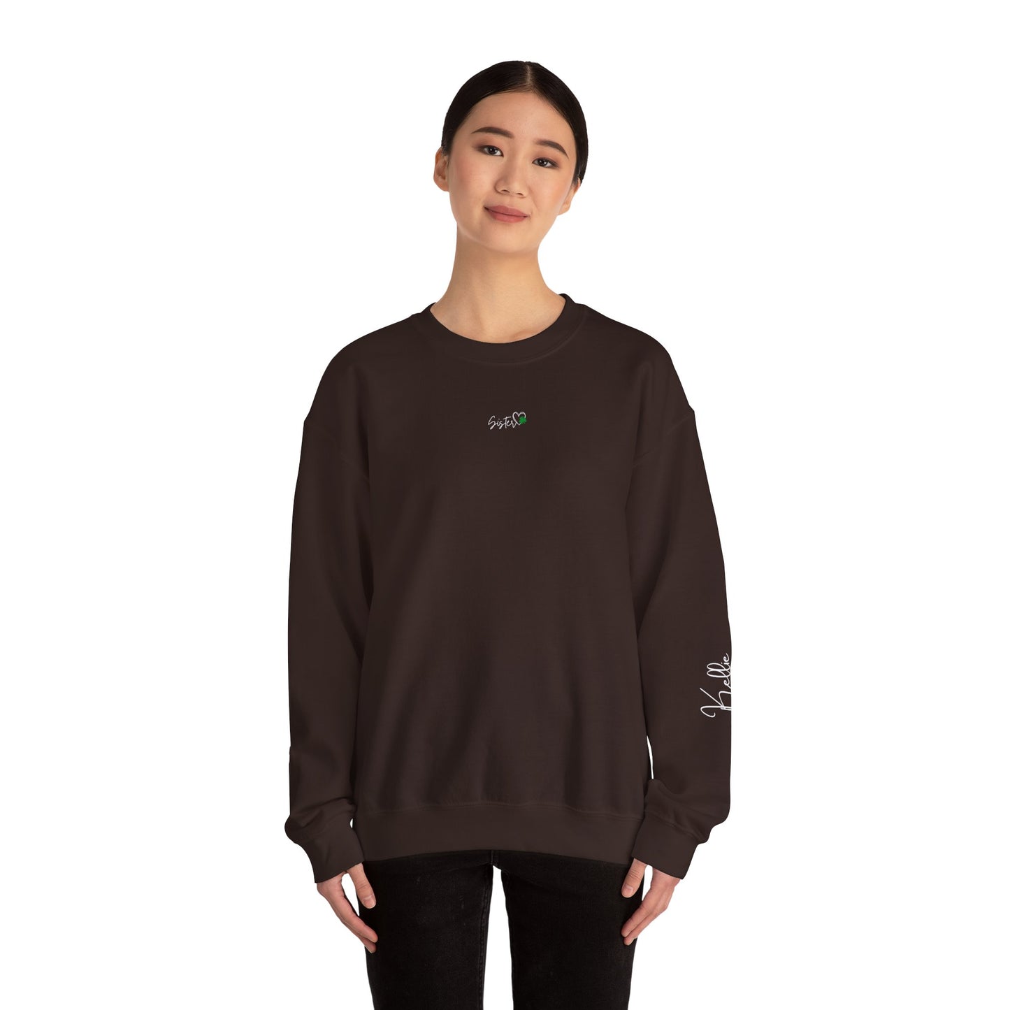 Custom Irish Sisters Sweatshirt Celebrate Sisterhood with a Touch of Irish Charm