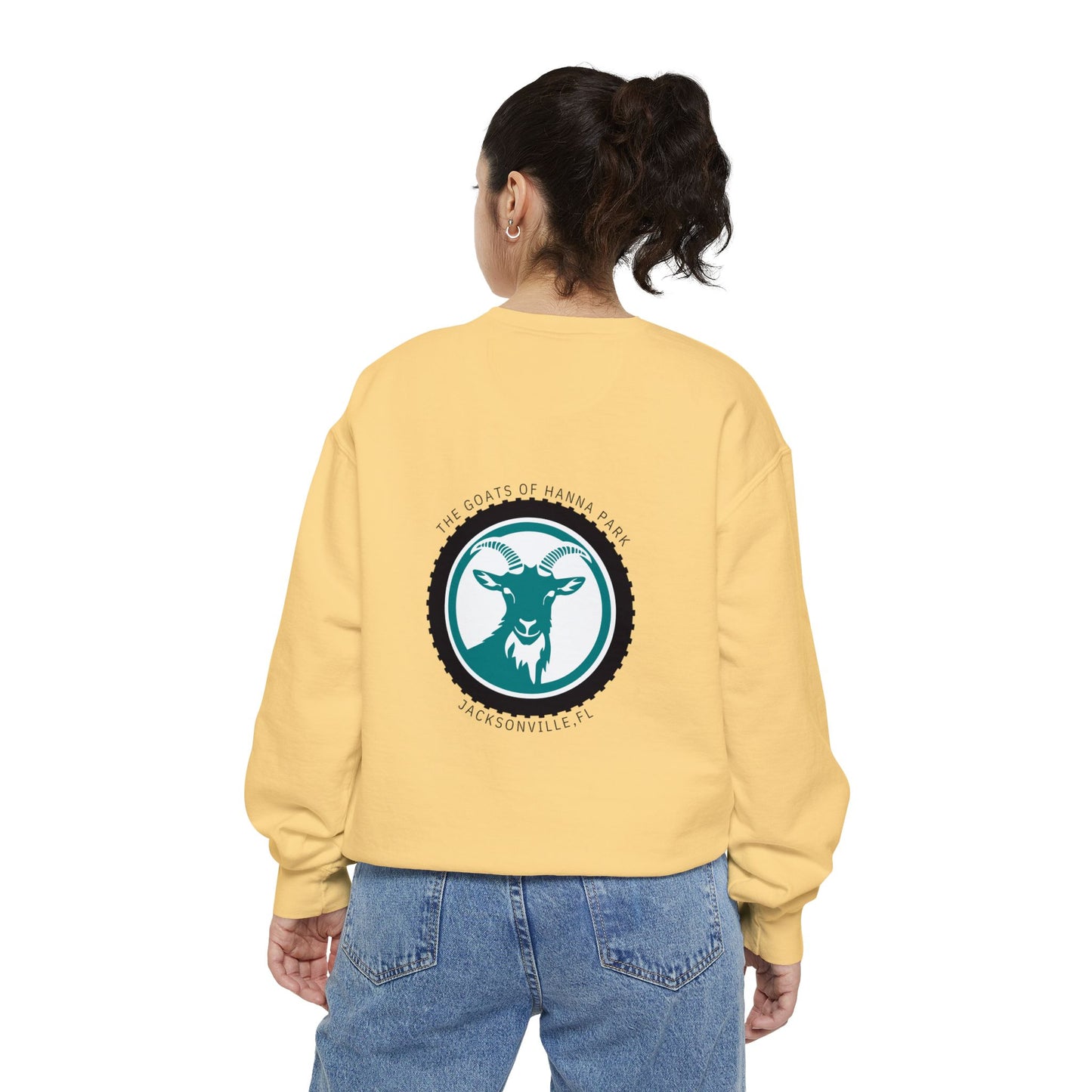 Goats of Hanna Unisex Garment-Dyed Sweatshirt
