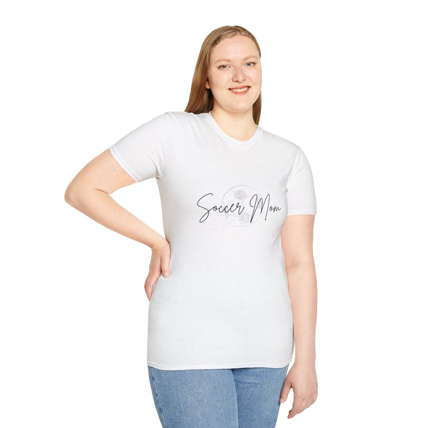 VintageLook Softstyle Soccer Mom T-Shirt