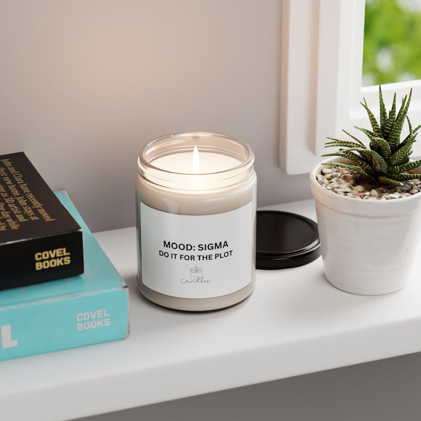 SIGMA Scented Soy Candle, 9oz