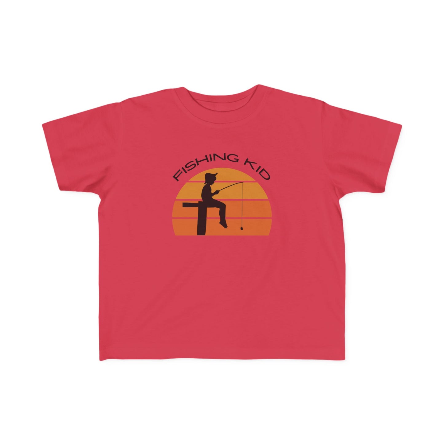 Fishing Toddler's Fine Jersey Tee