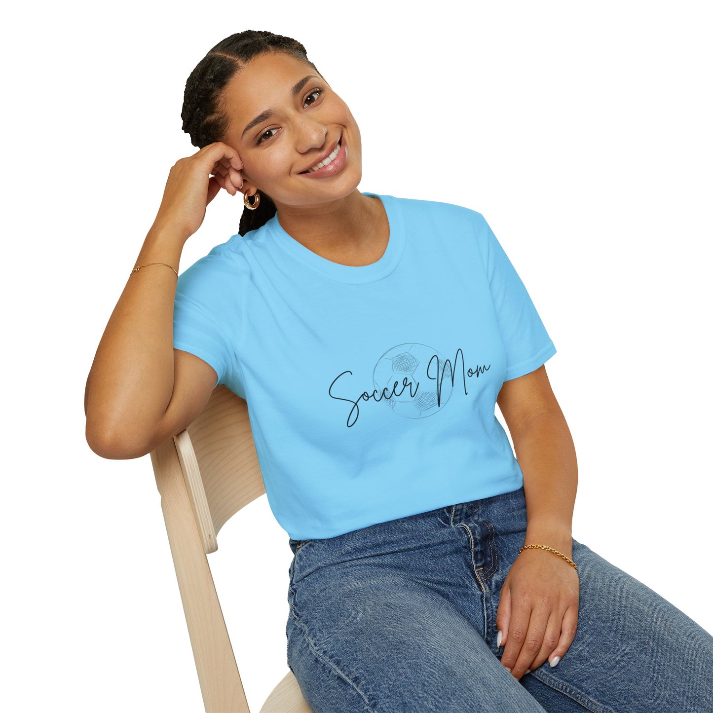 VintageLook Softstyle Soccer Mom T-Shirt
