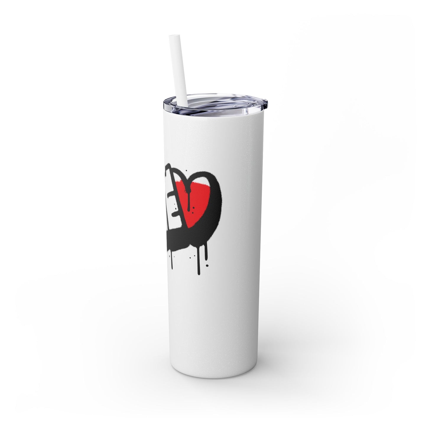 The Bae Skinny Tumbler with Straw, 20oz