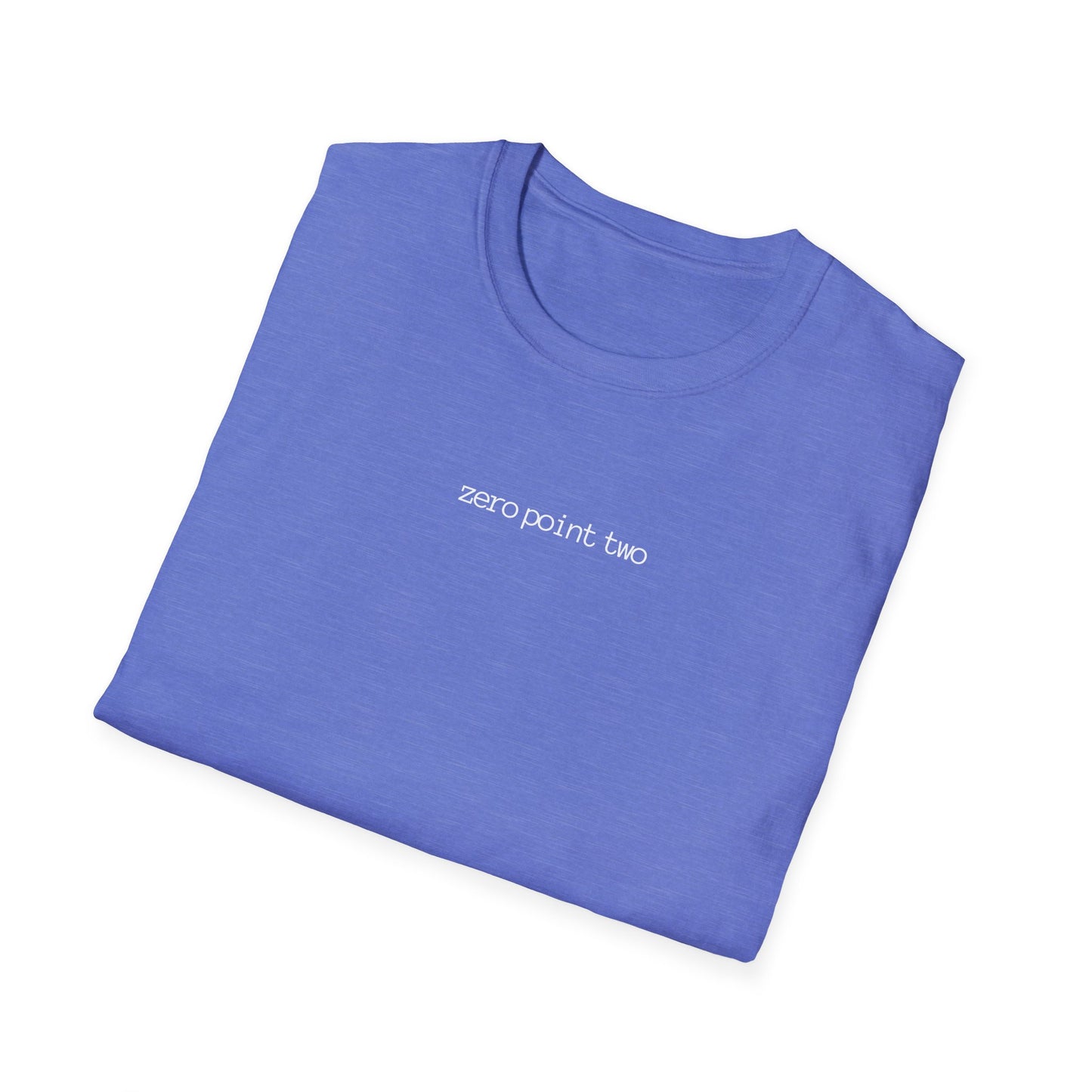Zero Point Two T Shirt Soft Style 0.2 Jewish Identity Tee Shirt Adult Unisex Style
