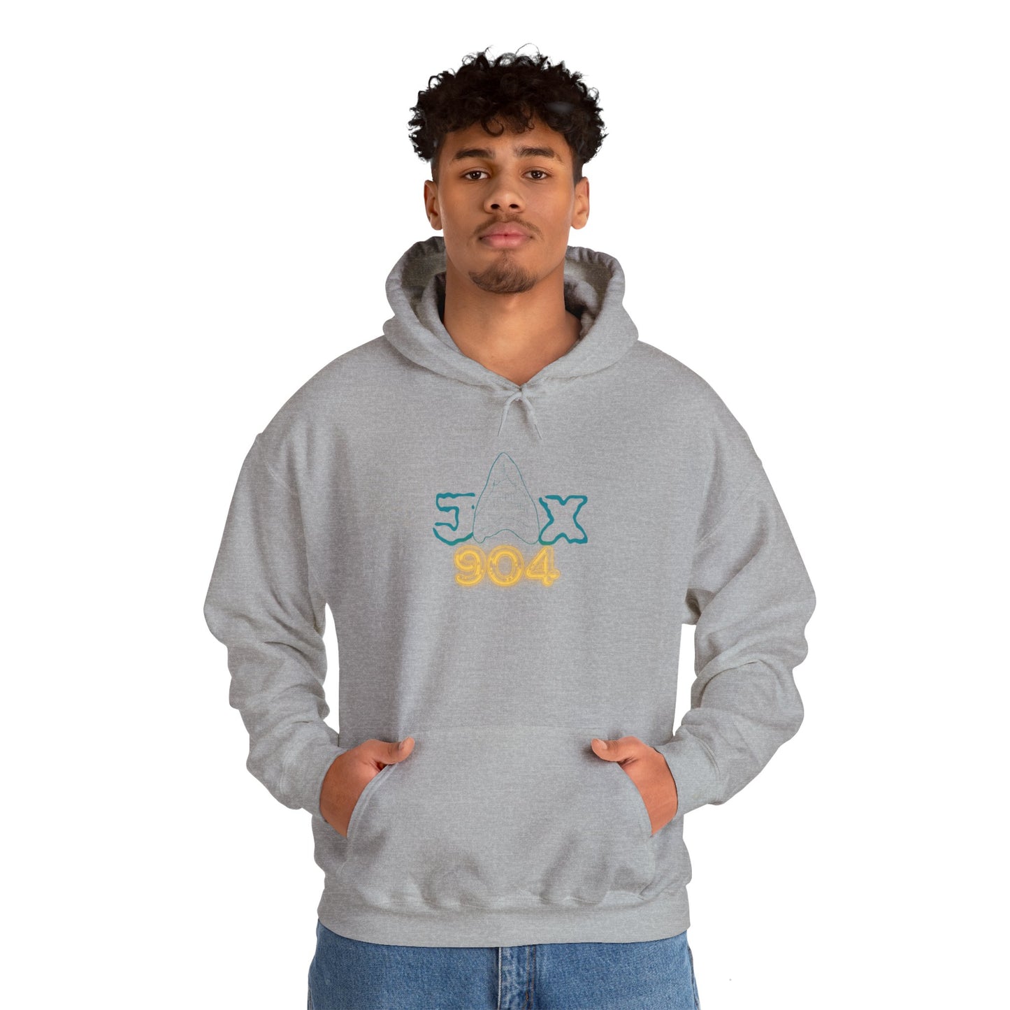 Shark Tooth Hunter 904 Unisex Heavy Blend™ Hooded Sweatshirt