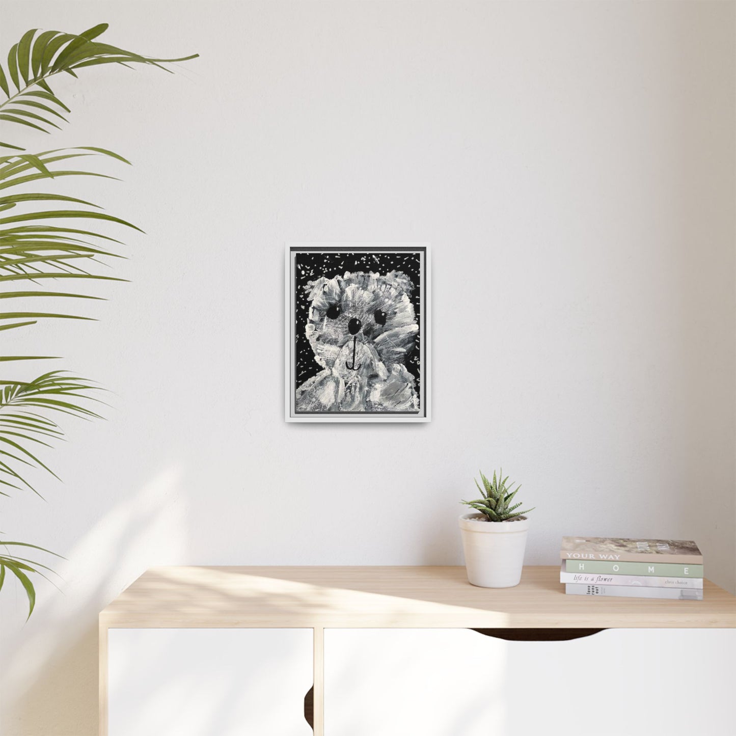 Theodore Roosevelt, Teddy Bear Matte Canvas, Framed Art by Jackson Smith