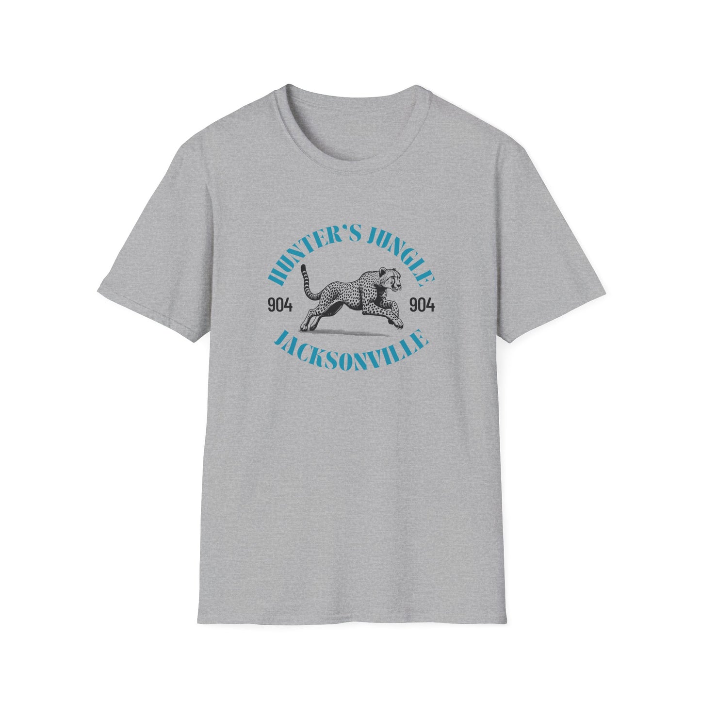 Hunter's Jungle Jacksonville Jags T-Shirt welcoming Travis Hunter NFL Draft Pick