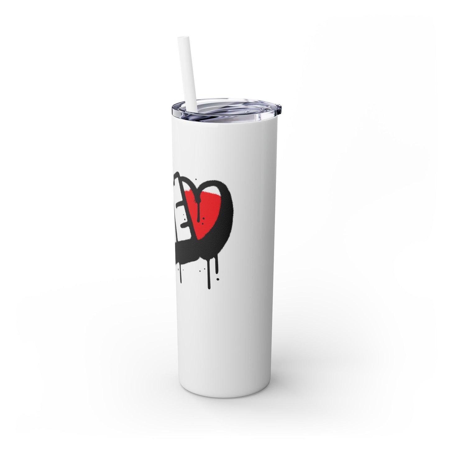 The Bae Skinny Tumbler with Straw, 20oz