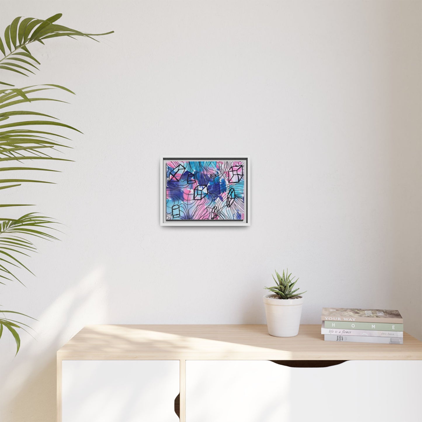 Elements of Art: Form Framed Canvas by Jackson G. Smith