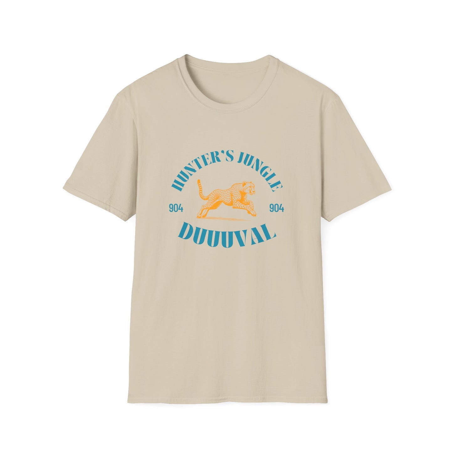 Hunter's Jungle Soft T-Shirt - Duuuval Graphic Tee Vintage Travis Hunter T Shirt Jaguars Fans
