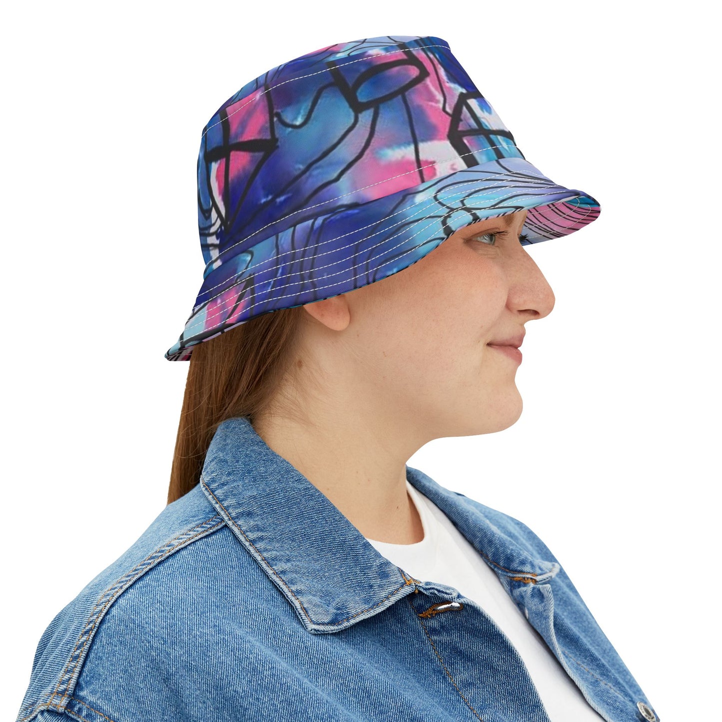 Elements of Form Bucket Hat Jackson Smith Art Bucket Hat