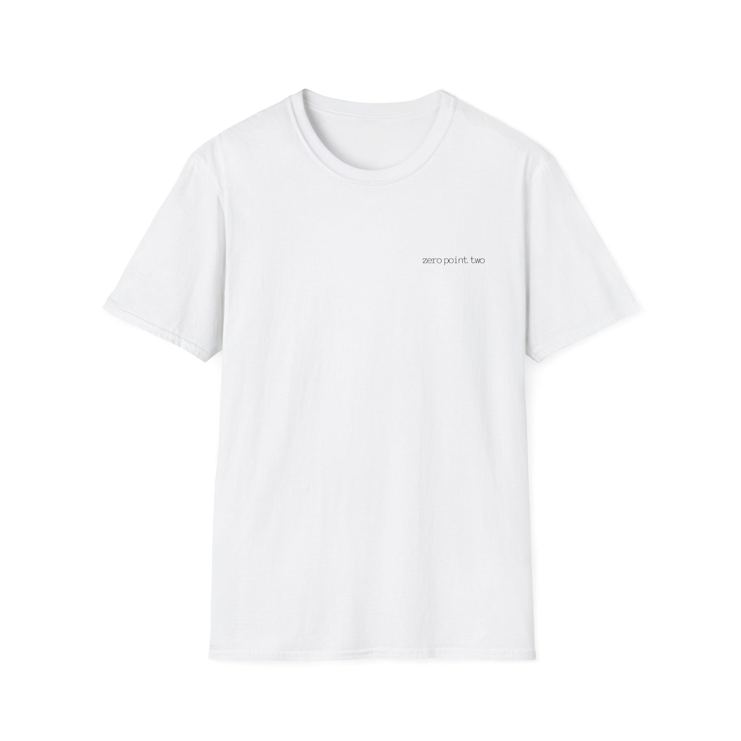 Zero Point Two T Shirt 0.2 Jewish Identity Unisex Softstyle T-Shirt