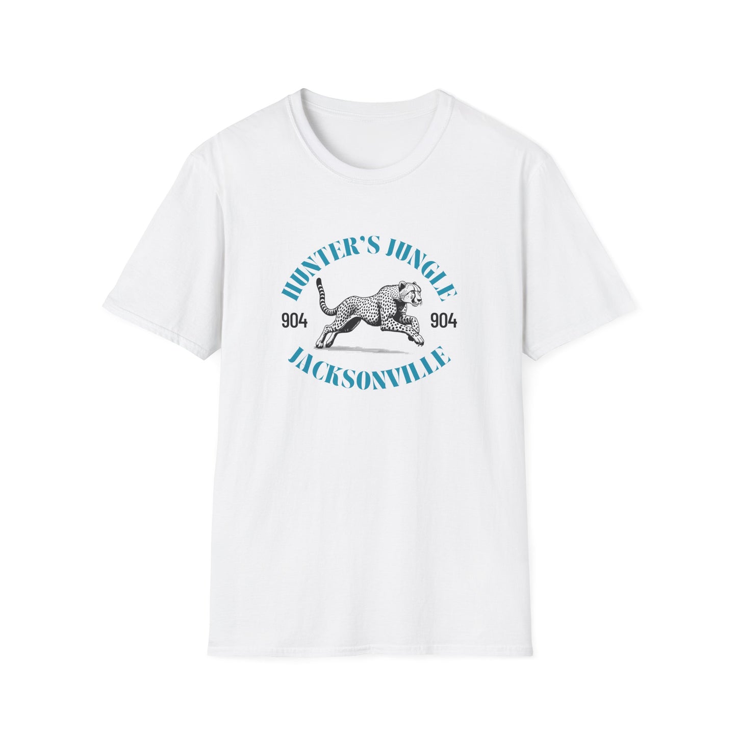 Hunter's Jungle Jacksonville Jags T-Shirt welcoming Travis Hunter NFL Draft Pick
