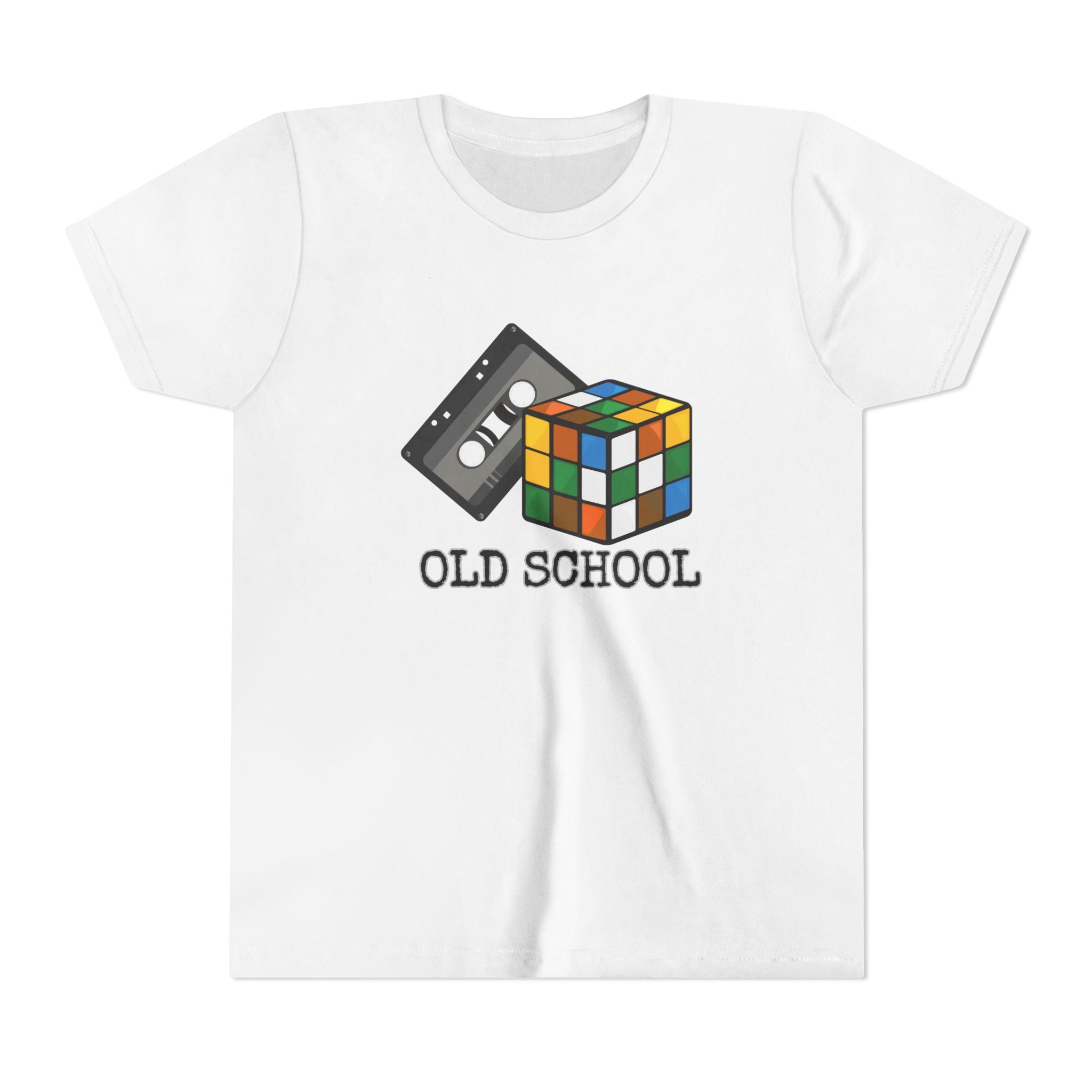 Retro Kids Tee, Old School Youth T-Shirt, Vintage Style Top, Nostalgic Youth Apparel, Fun Gift for Teens, Short Sleeve