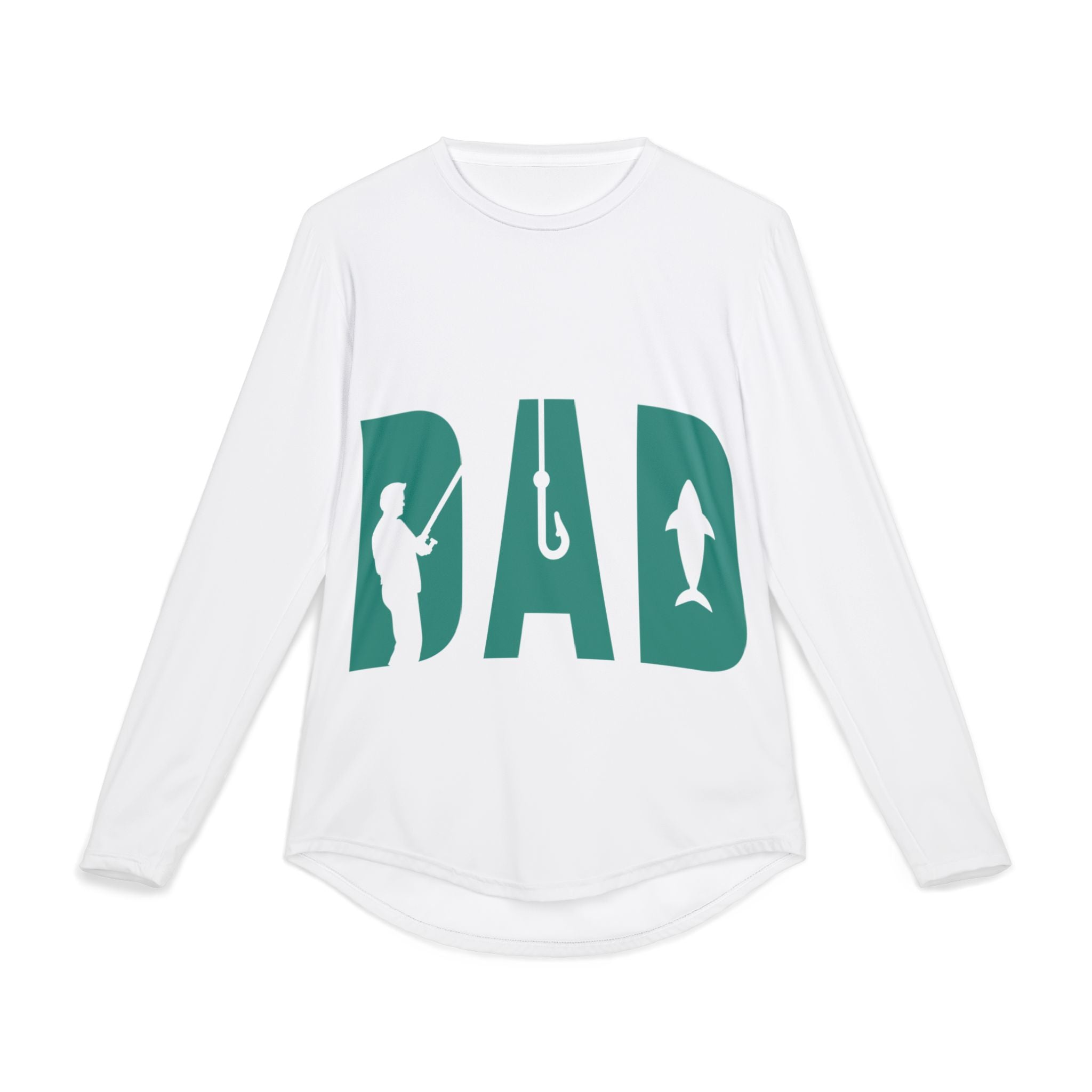 Men's Fishing UV Long Sleeve Shirt - Dad's Favorite Fishing Shirt Rash Guard