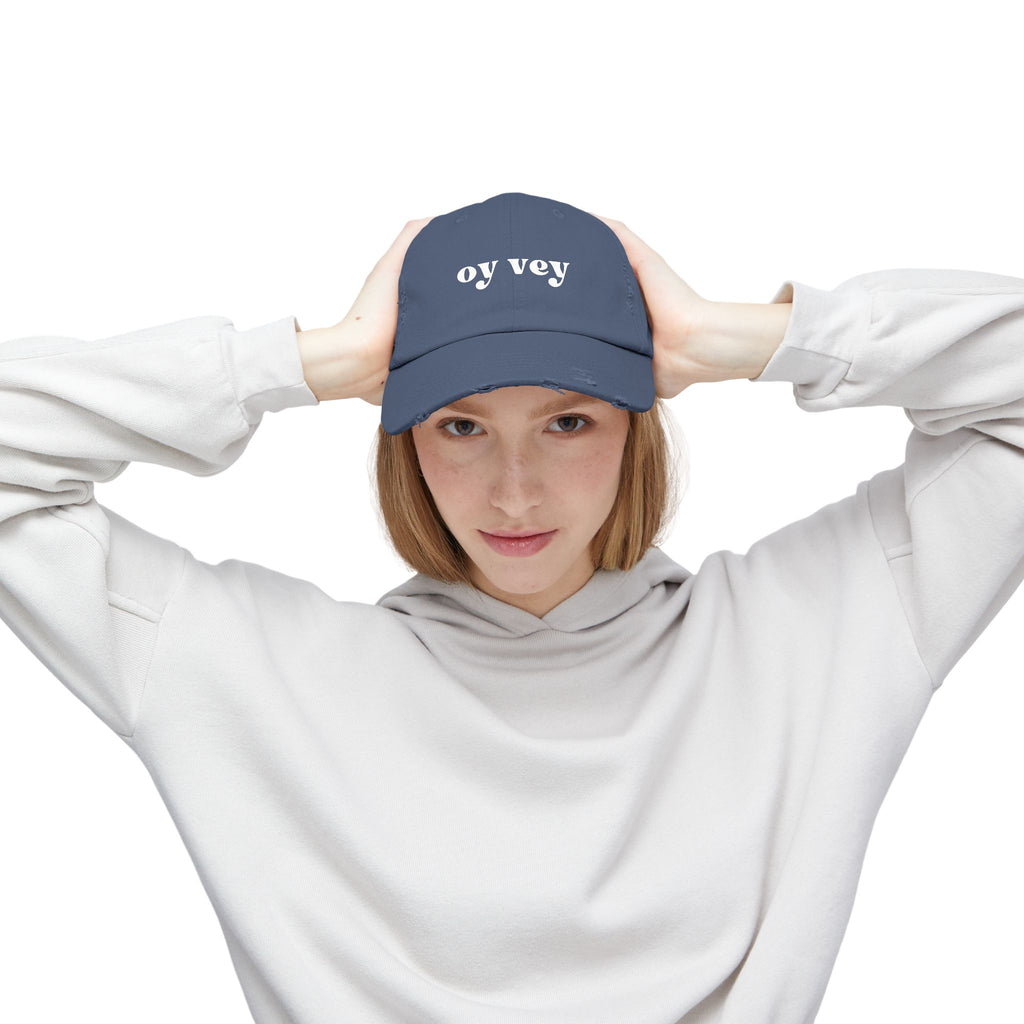 Oy Vey Baseball Cap Oy Vey Hat Jewish Pride Oy Vey Hat