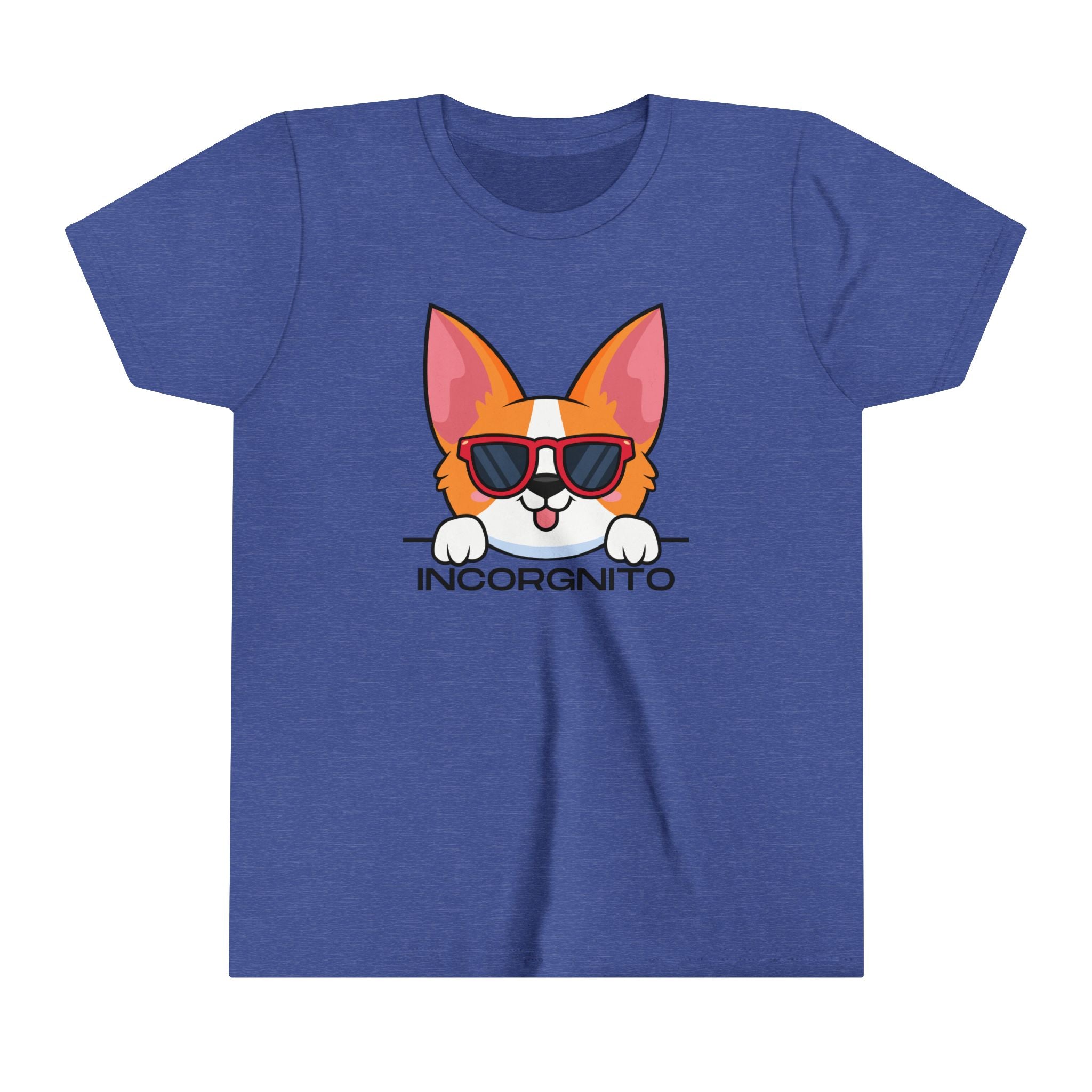 InCorgnito Corgi Youth Short Sleeve Tee