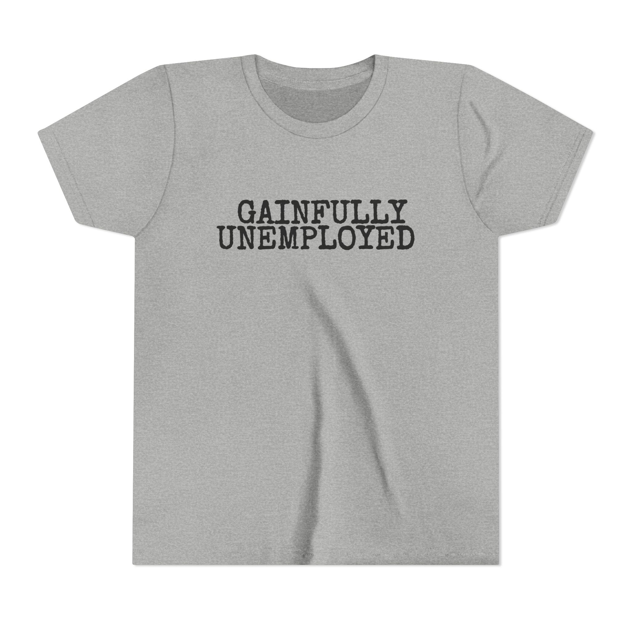 Gainfully Unemployed Youth Tee - Kids Graphic Tee