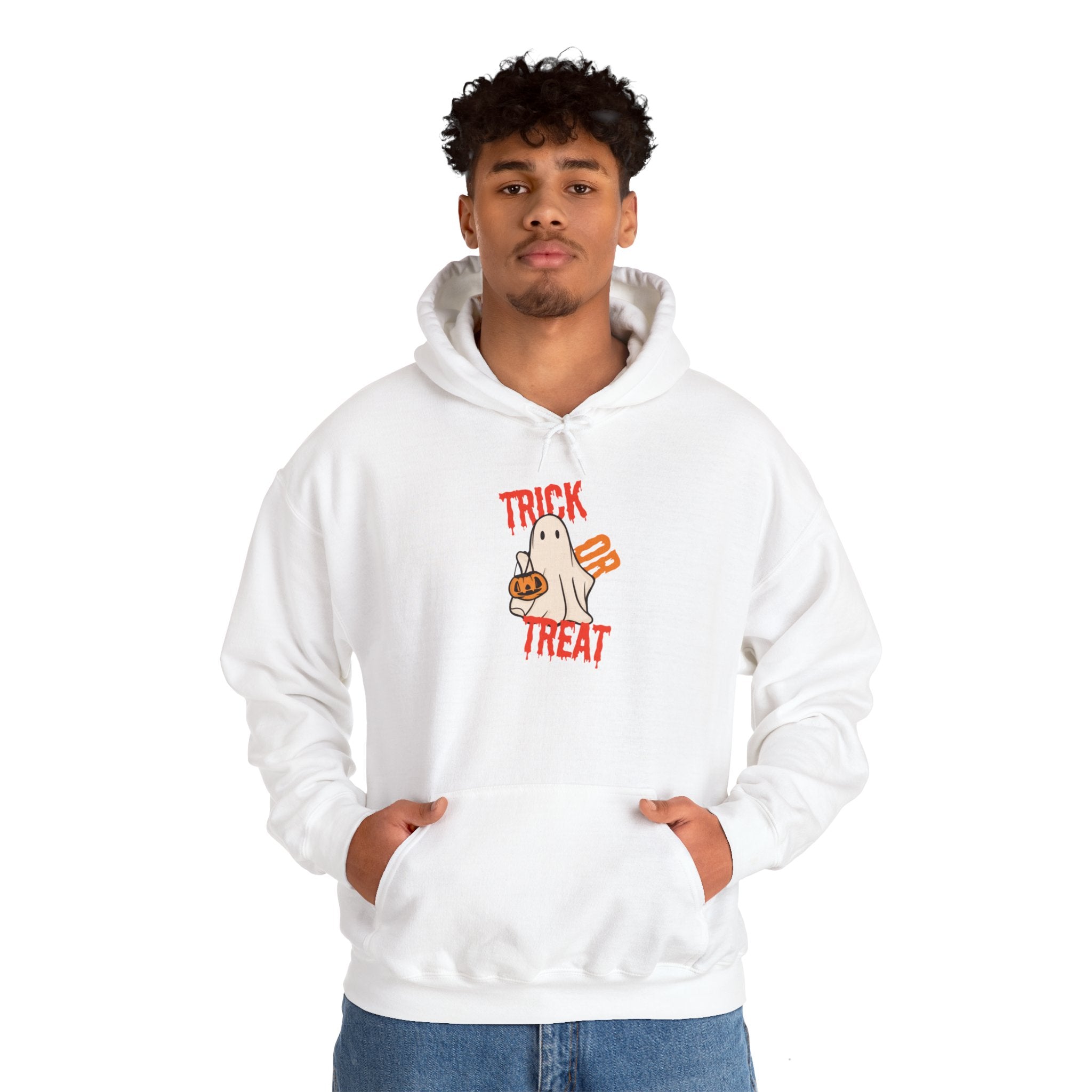Halloween Hoodie Trick or Treat Halloween Hooded Sweatshirt